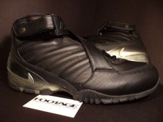 2005 Nike Zoom MICHAEL VICK III 3 BLACK METALLIC SILVER GREY FOOTBALL 