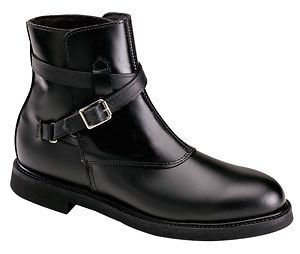   Mens NEW 834 6545 Jodhpur Black Leather Uniform Work Boots 9.5 EE
