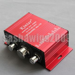 mini 12v 2 channel hifi stereo  car power amplifier