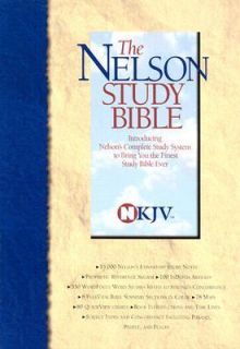 The Nelson Study Bible SuperSaver Edition by Thomas Nelson 1999 