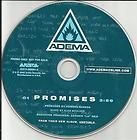 ADEMA Promises ULTRA RARE 1 TRK USA PROMO RADIO DJ CD single 2003