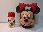 ALADDIN MINNIE MOUSE LUNCH BOX WITH THERMOS HOT OR COLD DRINK 