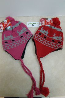 Youth Case/IH Stocking Cap/Hat You Choose Color   Red or Pink