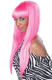nicki minaj bubble gum costume wig hot pink one day