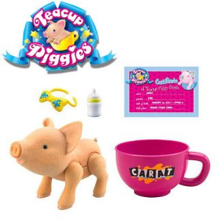 new teacup piggies carat talking electronic pig one day shipping