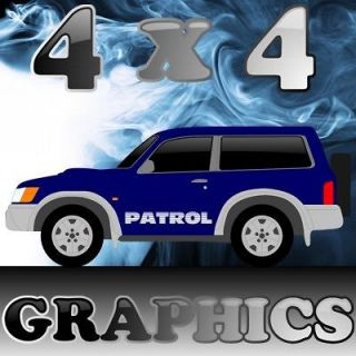 ogni004 graphics for nissan patrol 3dr decals stickers location united