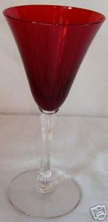 morgantown empress 7660 1 2 spanish red wine goblet time
