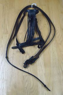 spanish horse baroque bridle black  85 00