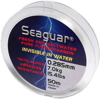 seaguar flurocarbon 50m spools new stock more options breaking strain