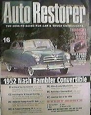 1952 nash rambler 1940 chev police truck 1946 ford coup