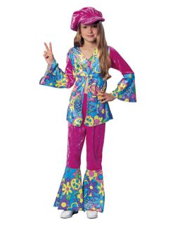 flower power girl kids costume more options size one day
