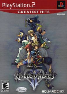 Kingdom Hearts II 2 PS2 Greatest Hits (Sony PlayStation 2, 2006)