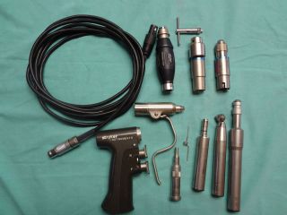 STRYKER 5100 TPS SET OSC, SAG, MICRO, UNIVERSAL, CABLE, ATTACHMENTS 