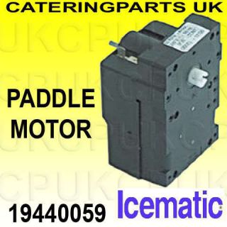19440059 icematic ice machine paddle motor n20 n150 time left