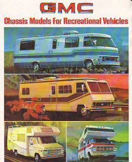 1978 gmc chassis for rv sales catalog new from dealer