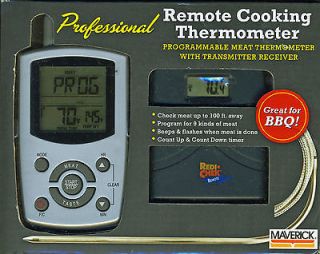 Meat Thermometer BBQ Professional Color Remote Cooking Digital BB 22 