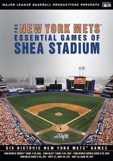 The New York Mets   Essential Games Of Shea Stadium Set DVD, 2008, 6 