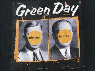 GREEN DAY shirt 1997 vtg NIMROD tour NOFX Bad Religion Rancid 