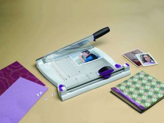Purple Cows 2 in 1 Rotary Paper Trimmer & Guillotine 1040C + 7 
