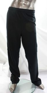 Ralph Lauren NEW Black Mens Track Sweat Pant Loungewear Side Stripes 