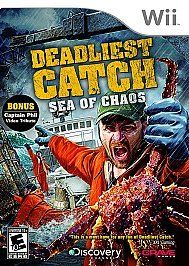 deadliest catch sea of chaos wii new sealed brand new