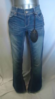 Premier from rue21 Light Denim Flare Jeans Size 5/6 2100 * G16