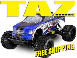 Redcat Rampage 30cc Gas Power Offroad 4WD Monster Truck Blue