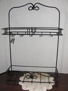 Newly listed LONGABERGER Wrought Iron Wall File Rack NEW in BOX