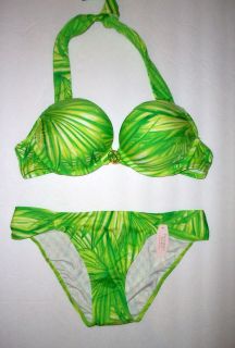 2012 Victoria Secret Miraculous Palms Bombshell Swimsuit Bikini 34A S