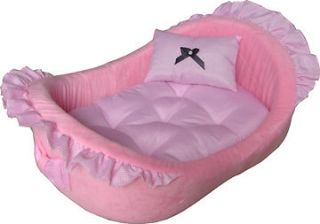 pampered pink princess deluxe pet bed 2013 time left $