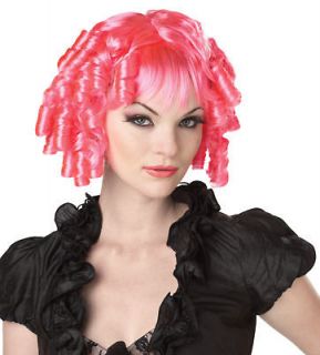 pink gothic doll women costume wig katy perry candy one