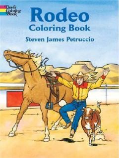 Rodeo Coloring Book by Steven James Petr