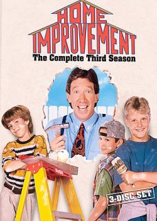Home Improvement   The Complete Third Season DVD, 2005, 3 Disc Set 