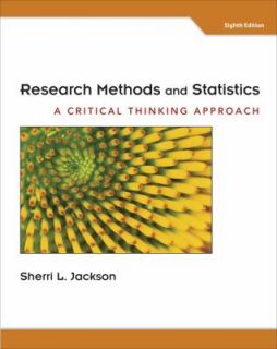 Research Methods and Statistics A Critical Thinking Approach by Sherri 