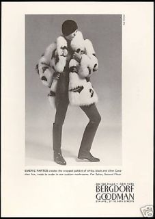 1971 emeric partos fox fur coat bergdorf goodman ad time