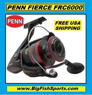 PENN FIERCE FRC6000 Fishing Spinning Reel FREE USA SHIPPING