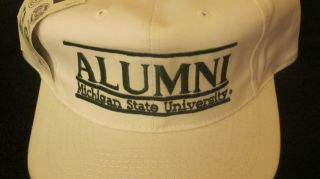 Alumni Michigan State University VTG Game Bar Hat Snap Back