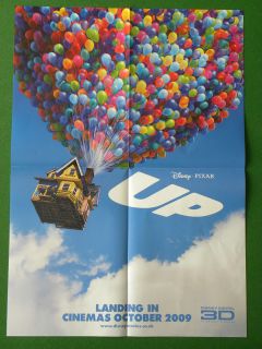 Disney Pixar UP Movie Promotional Poster   A2 Size (594mm x 420mm 