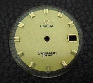OMEGA SEAMASTER COSMIC MENS WATCH CASE AND DIAL 166.026 FOR PARTS 