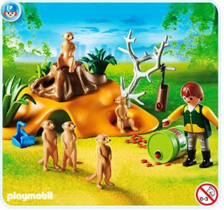 newly listed playmobil zoo 4853 meerkat family new from united