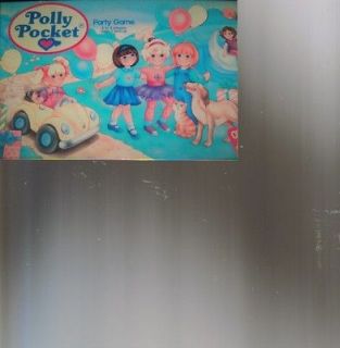 newly listed 1994 polly pocket party game in the box