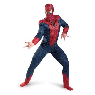 classic the amazing spiderman adult costume size xl new