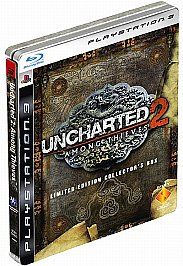 Uncharted 2 Among Thieves Limited Edition Collectors Box Sony 