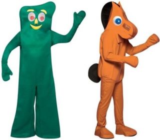 gumby pokey adult couples costume tv clay character