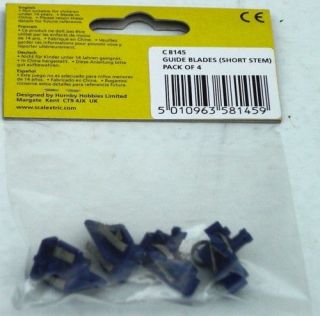 scalextric c8145 4 pick up guides with braids new 1