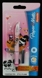Papermate Back to School Comfort Grip Extra Glide Fountain Pen Pink 