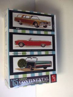 65 LINCOLN CONTINENTAL 3 IN 1 MINT IN SEALED BOX 1/25 KIT AMT