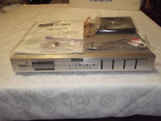 Pioneer F 90 AM FM Stereo Tuner MADE IN JAPAN New In Box