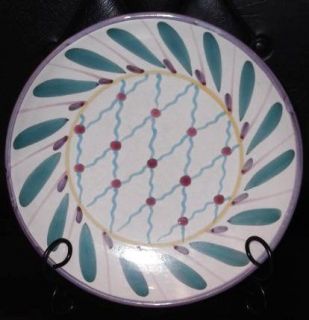 SOLIMENE VIETRI 8 Lattice Pattern Plate Made in Italy