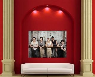 the wanted group band giant wall poster print en685 from